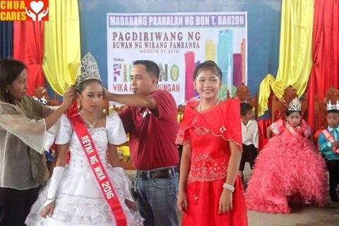 Celebration of Buwan ng Wika at Barangay Macalong