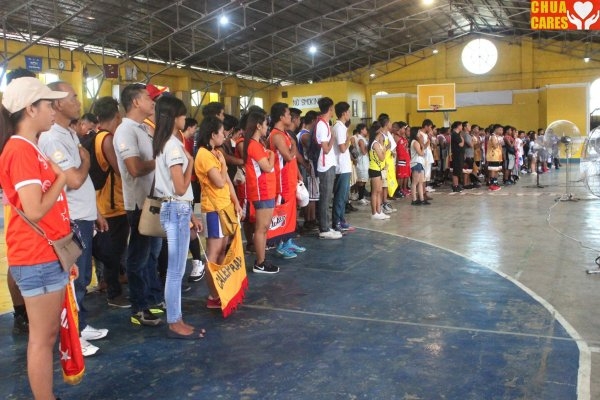 The Annual Mayor Chua Cup Basketball tournament is now officially open 2