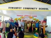 Ribbon-Cutting of the stage of Domanpot Community School (5)