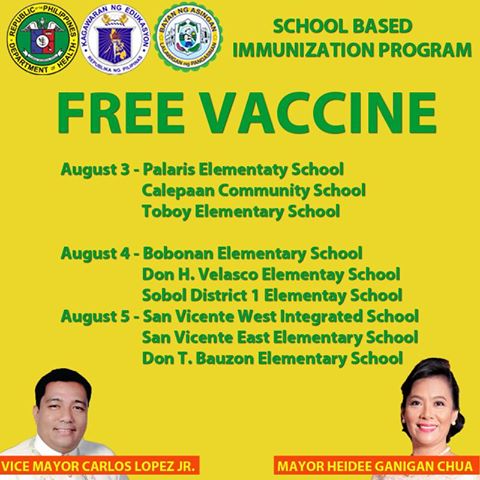 School-based immunization program