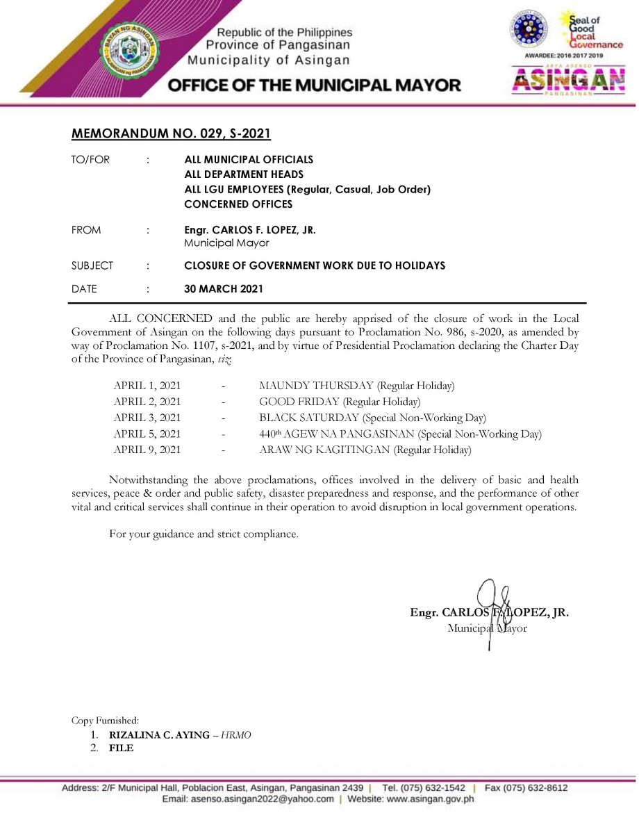 2024 Integrated Report Memo Moria Tierney